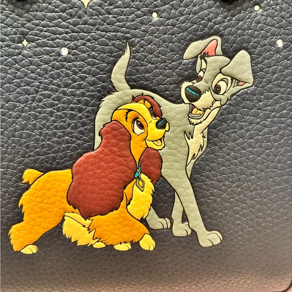 NWT Kate Spade X Disney Lady And The Tramp Ella Mini Tote Crossbody w Dust Bag - Picture 3 of 11